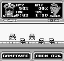 une photo d'Ã©cran de Radar Mission sur Nintendo Game Boy
